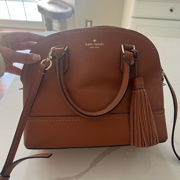 Kate spade brown leather purse - Picture 3 of 9